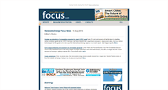 Desktop Screenshot of newsletter.renewableenergyfocus.com
