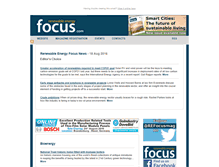 Tablet Screenshot of newsletter.renewableenergyfocus.com